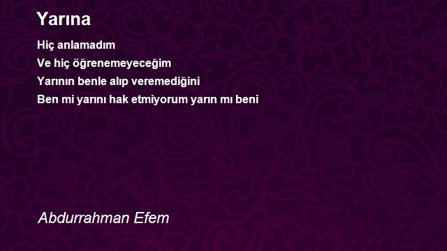 Abdurrahman Efem