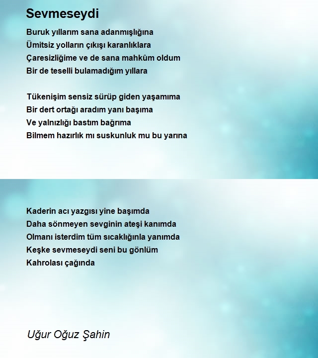 Uğur Oğuz Şahin