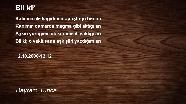 Bayram Tunca