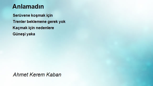 Ahmet Kerem Kaban