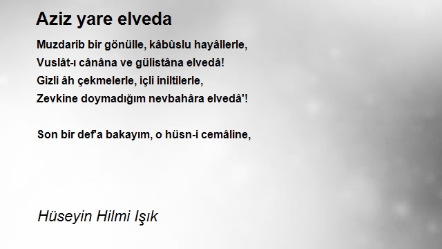 Hüseyin Hilmi Işık