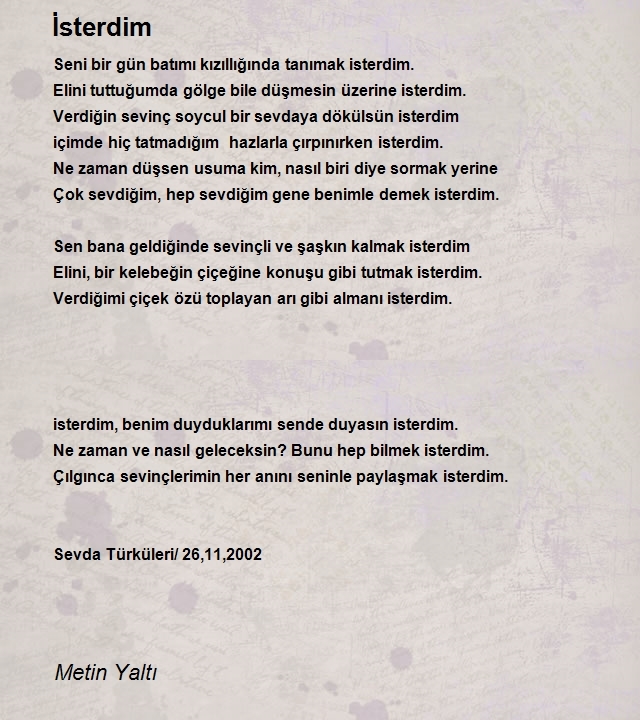 Metin Yaltı