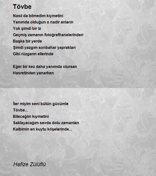 Hafize Zülüflü