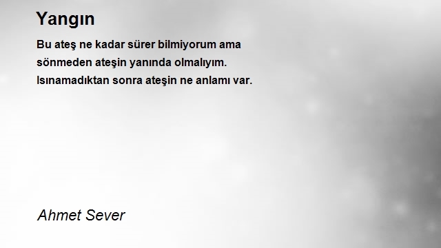 Ahmet Sever