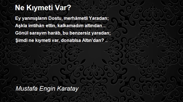 Mustafa Engin Karatay