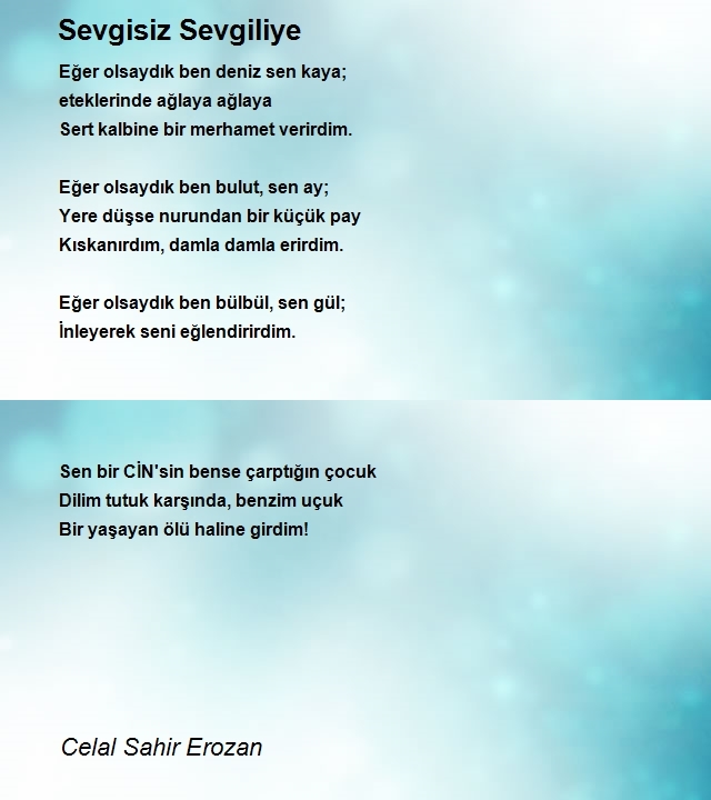 Celal Sahir Erozan