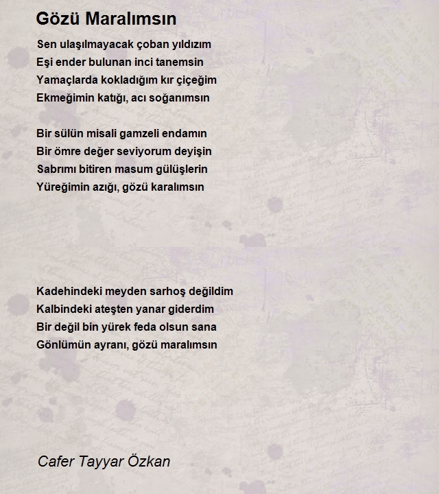 Cafer Tayyar Özkan