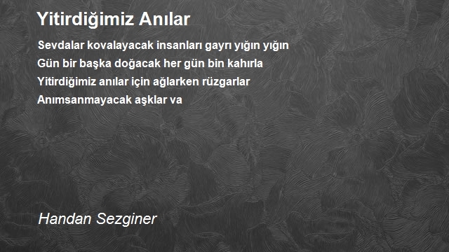 Handan Sezginer