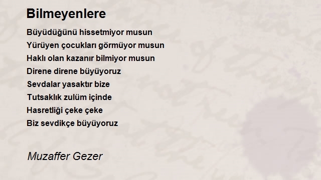 Muzaffer Gezer