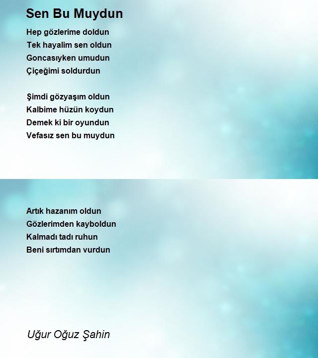 Uğur Oğuz Şahin