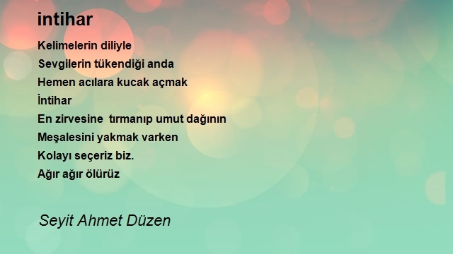 Seyit Ahmet Düzen