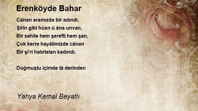 Yahya Kemal Beyatlı