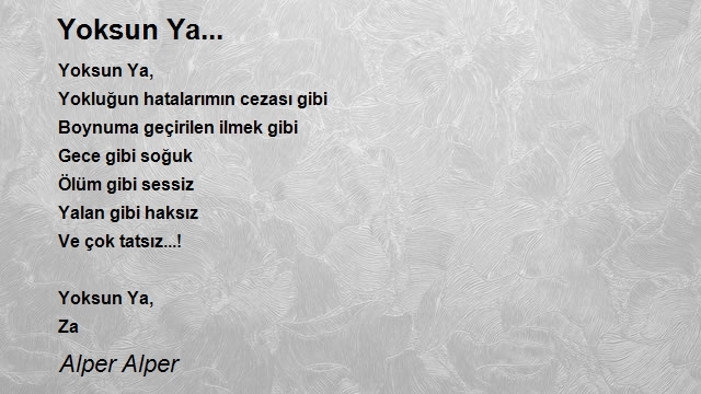 Alper Alper