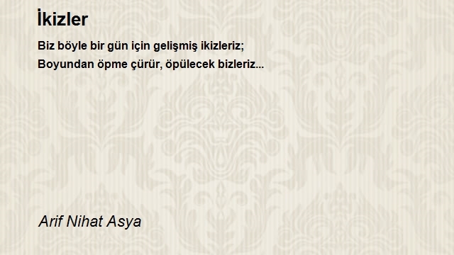 Arif Nihat Asya