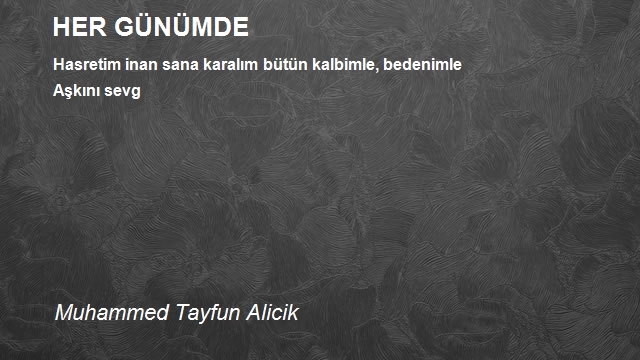 Muhammed Tayfun Alicik