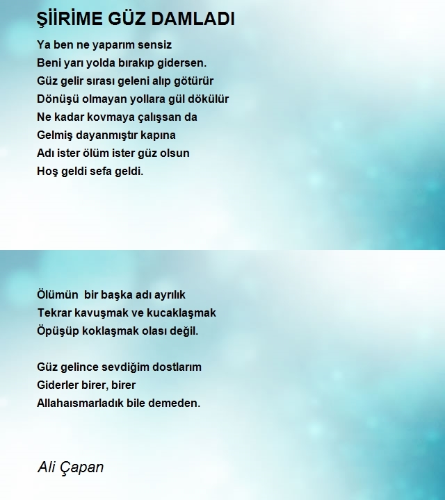 Ali Çapan