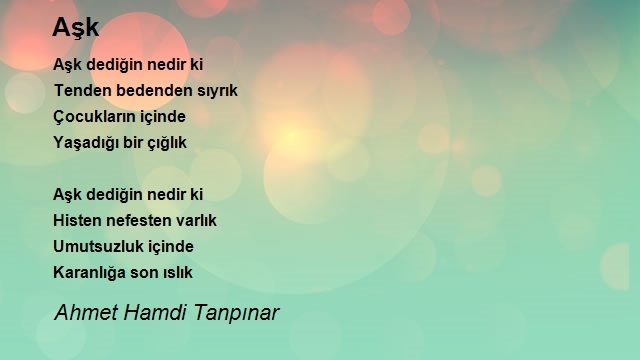 Ahmet Hamdi Tanpınar