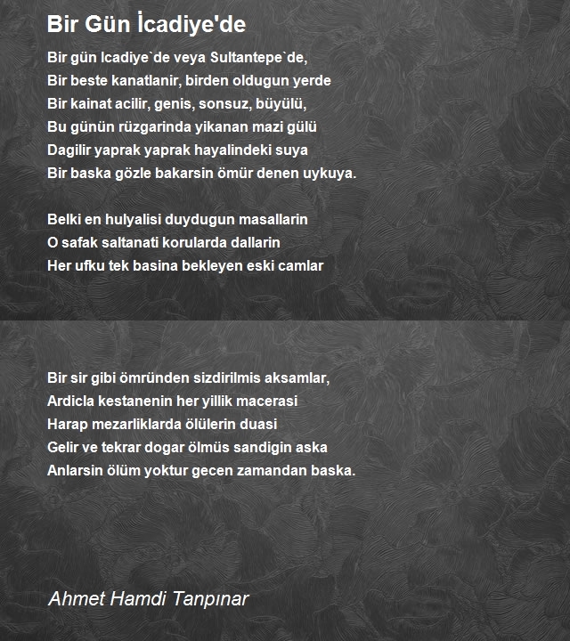 Ahmet Hamdi Tanpınar