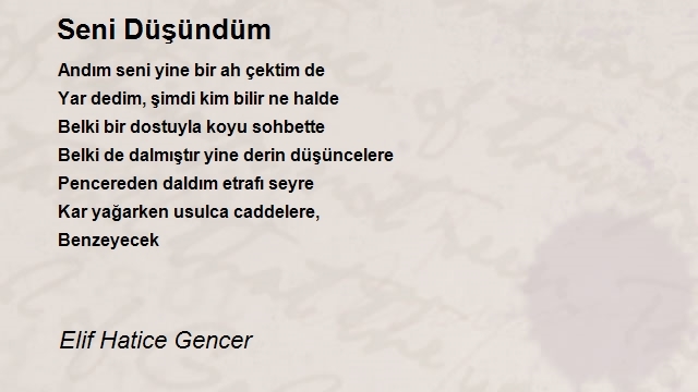 Elif Hatice Gencer