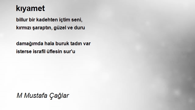 M Mustafa Çağlar