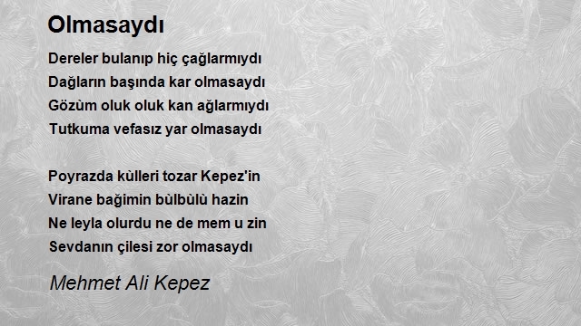 Mehmet Ali Kepez