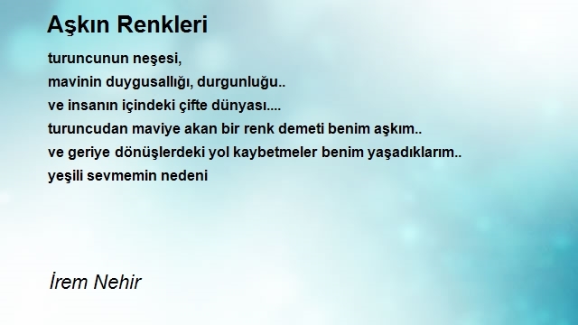 İrem Nehir