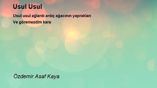 Özdemir Asaf Kaya