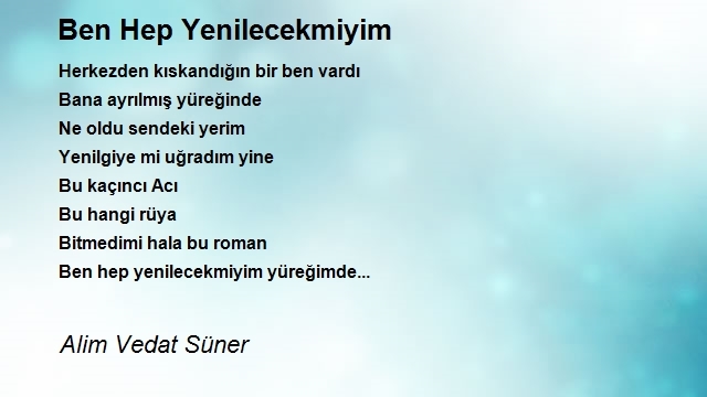 Alim Vedat Süner