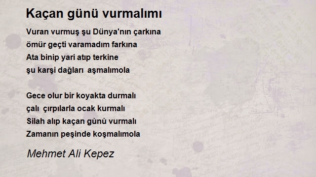 Mehmet Ali Kepez