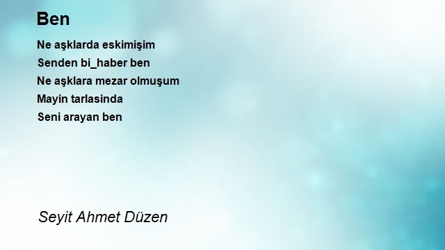 Seyit Ahmet Düzen