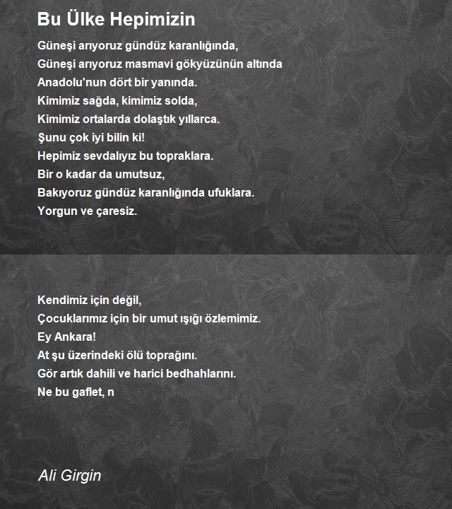 Ali Girgin