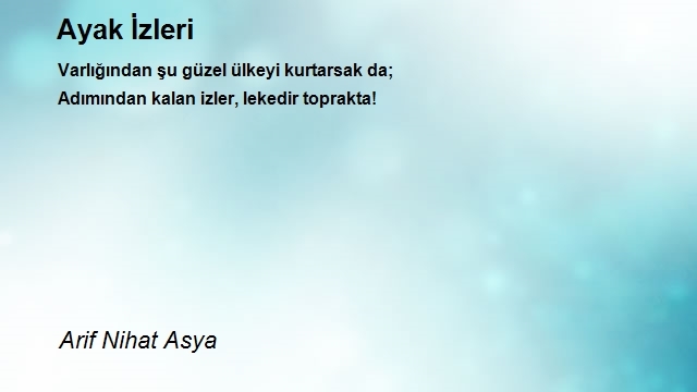 Arif Nihat Asya