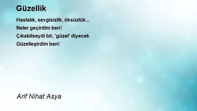 Arif Nihat Asya