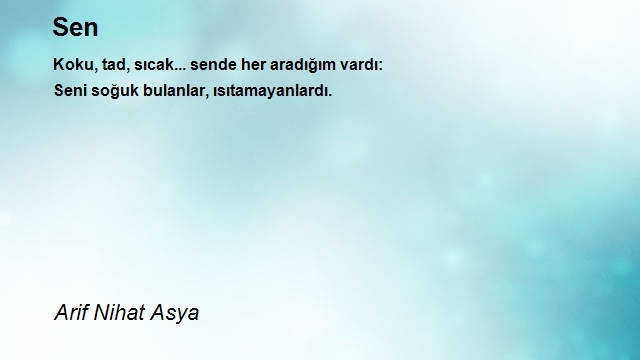 Arif Nihat Asya