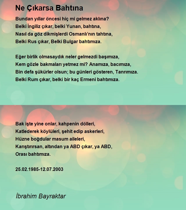 İbrahim Bayraktar