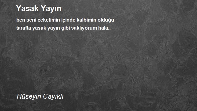 Hüseyin Cayıklı