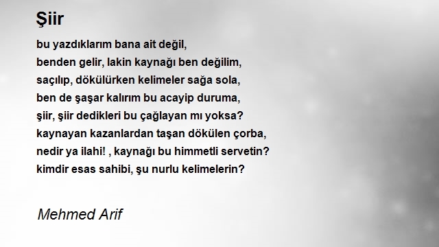 Mehmed Arif