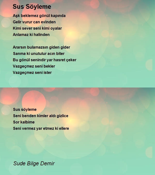 Sude Bilge Demir