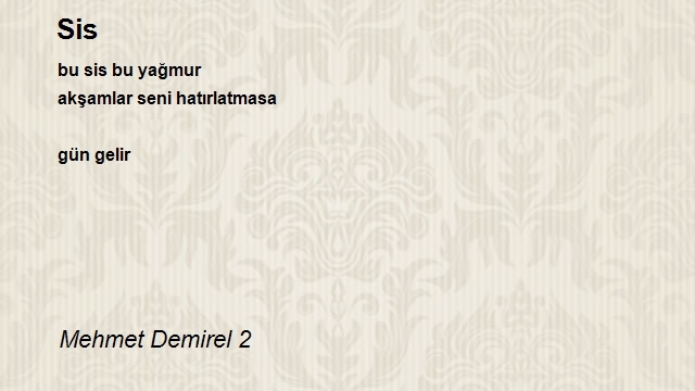 Mehmet Demirel 2