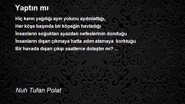 Nuh Tufan Polat