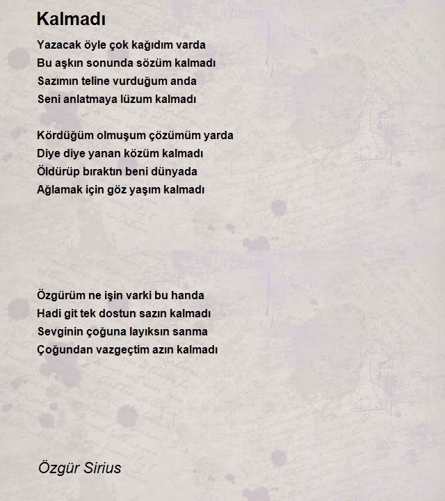 Özgür Sirius