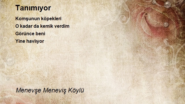 Meneviş Köylü