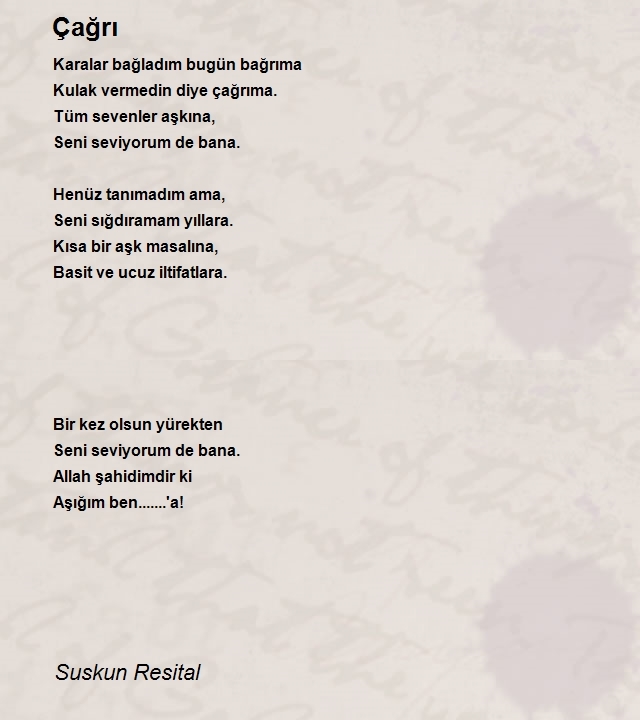 Suskun Resital