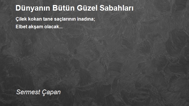 Sermest Çapan