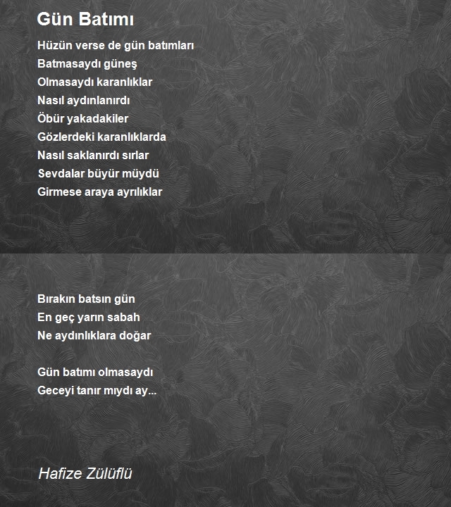 Hafize Zülüflü