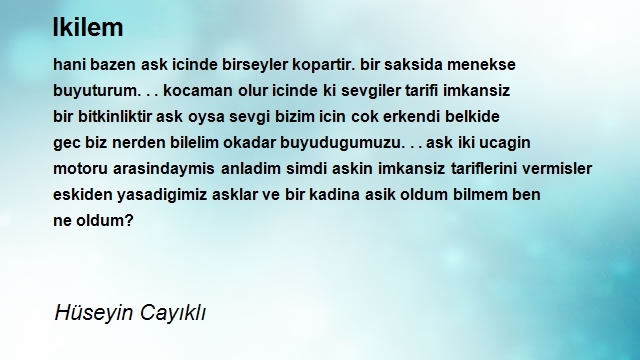 Hüseyin Cayıklı