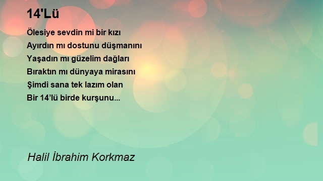 Halil İbrahim Korkmaz