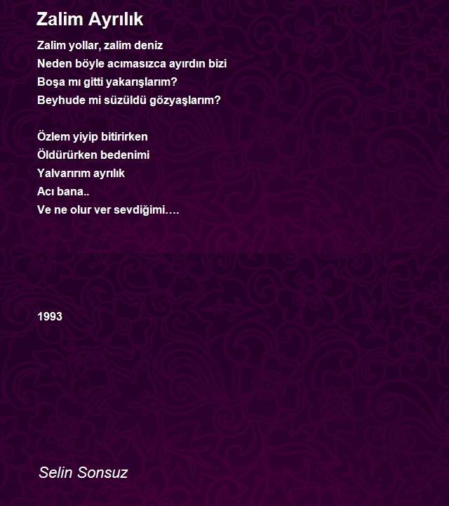 Selin Sonsuz