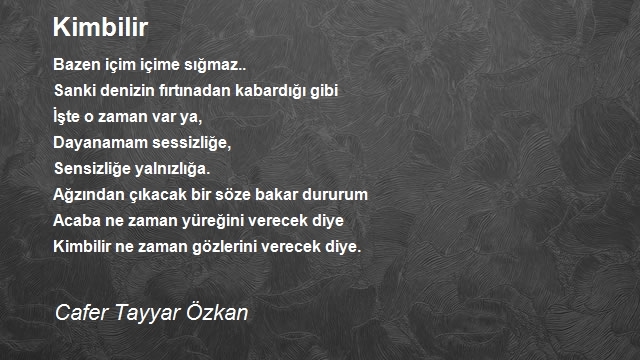 Cafer Tayyar Özkan