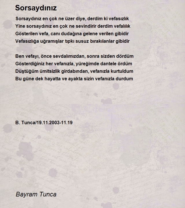 Bayram Tunca